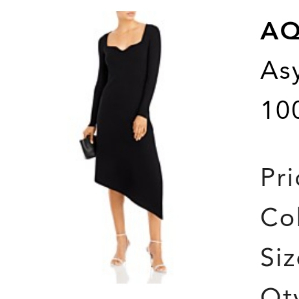 Aqua x Scout the City Sweater Dress